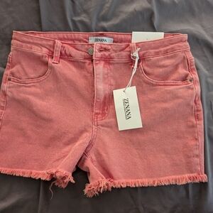 Zenana Stretch Denim Shorts NWT